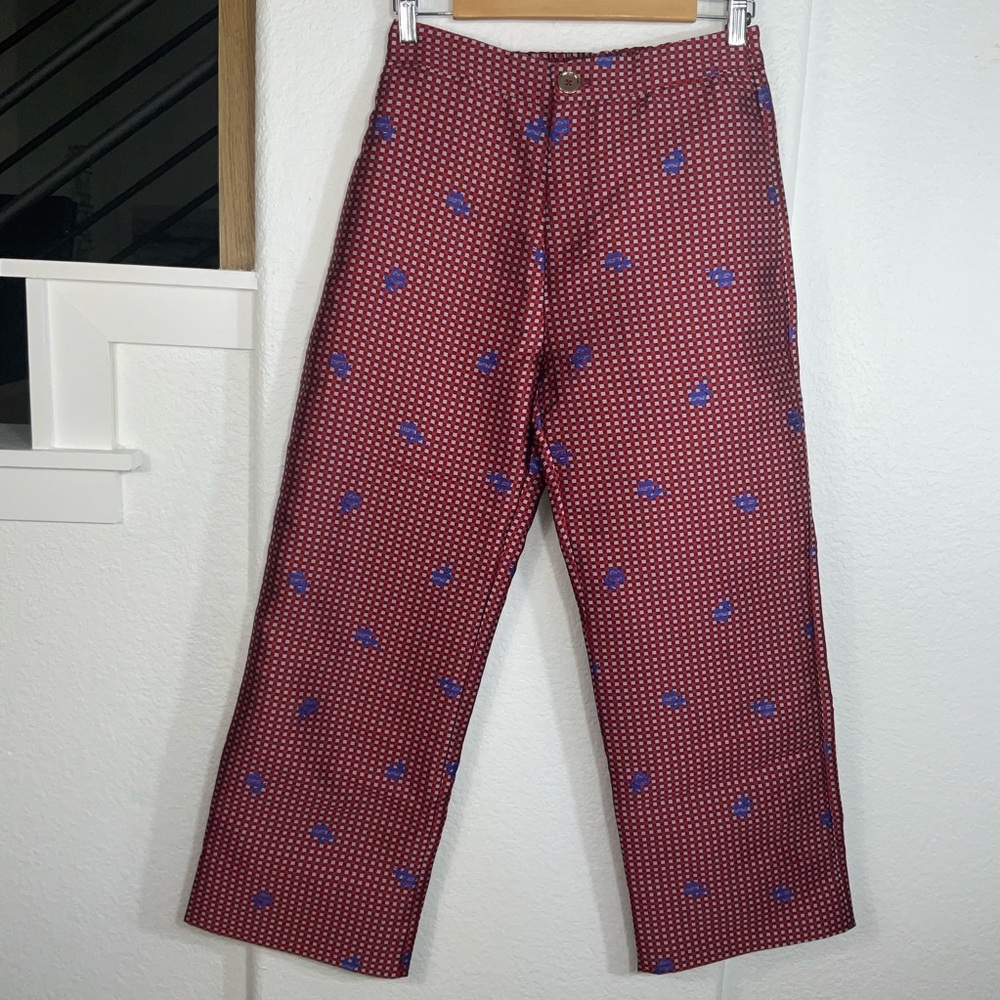BURU Gingham et Rose Le Culottes - Picture 2 of 10